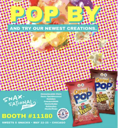SNAX-Sational Brands’ premiere popcorn brand, inclusive of Cookie Pop and Candy Pop, officially expands its portfolio