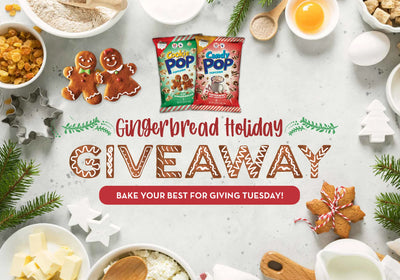 COOKIE POP and CANDY POP To Launch Gingerbread House Giveaway For #GIVINGTUESDAY Featuring Signature Holiday Flavors