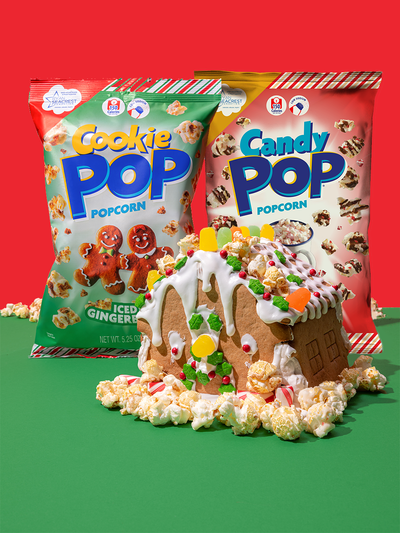 SNAX-Sational Brands’ premiere power duo Cookie Pop and Candy Pop, continues to be the innovative popcorn snacking leader
