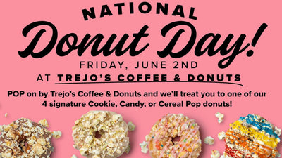 Celebrate National Donut Day in collaboration with Cereal Pop, Cookie Pop & Candy Pop with the iconic Trejo's Donuts in Hollywood, CA.