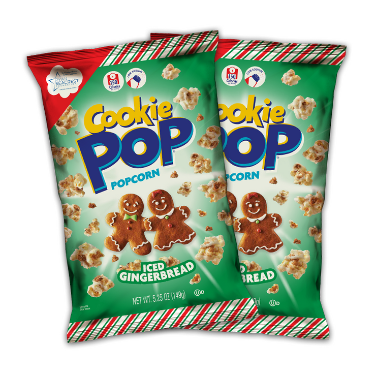 Gingerbread Cookie Pop  5.25 oz Holiday Edition Combo Pack